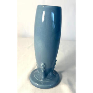VTG Fiestaware Blue Bud Vase 6¼" Retired '86 Collection Homer Laughlin